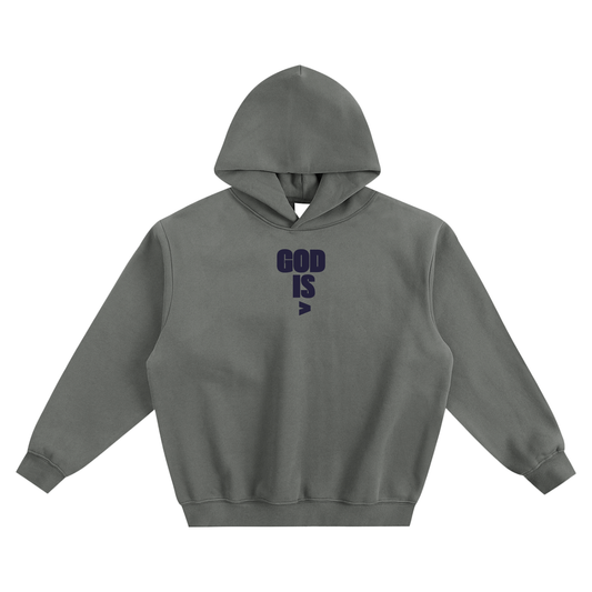 God Is Greater Fleeced Boxy Hoodie