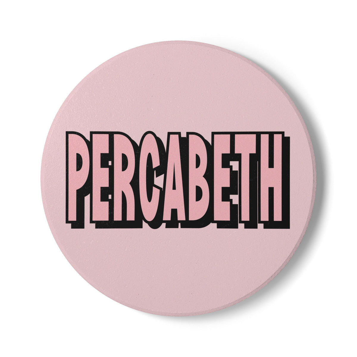 Percabeth Pink (Percy Jackson) Ceramic Coaster