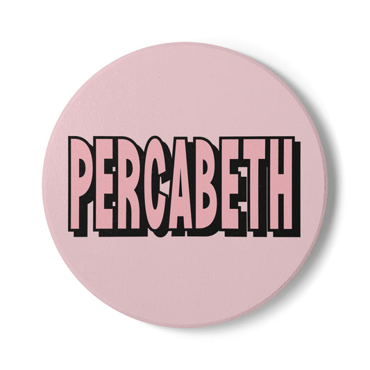 Percabeth Pink (Percy Jackson) Ceramic Coaster