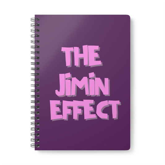 The Jimin Effect Wirobound Softcover Notebook, A5