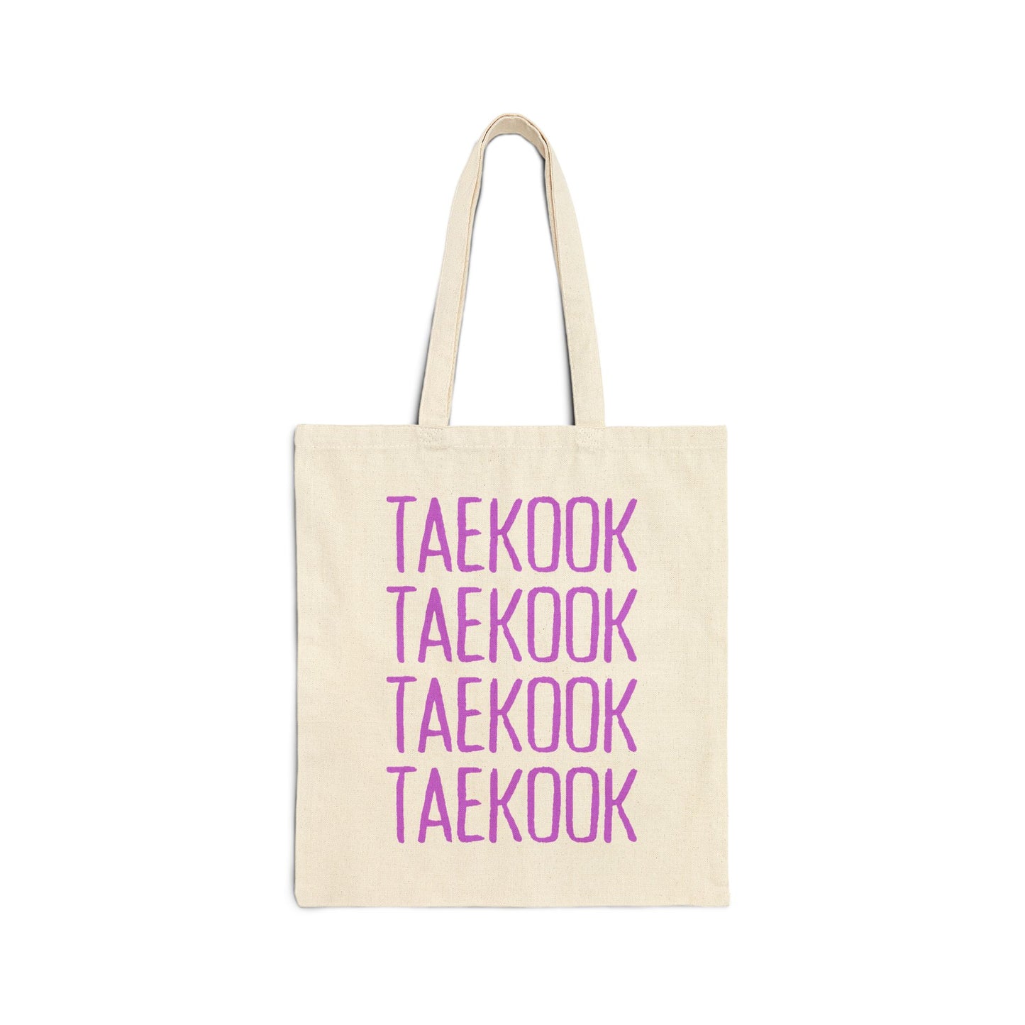 Taekook (Taehyung & Jungkook x 4) Cotton Canvas Tote Bag