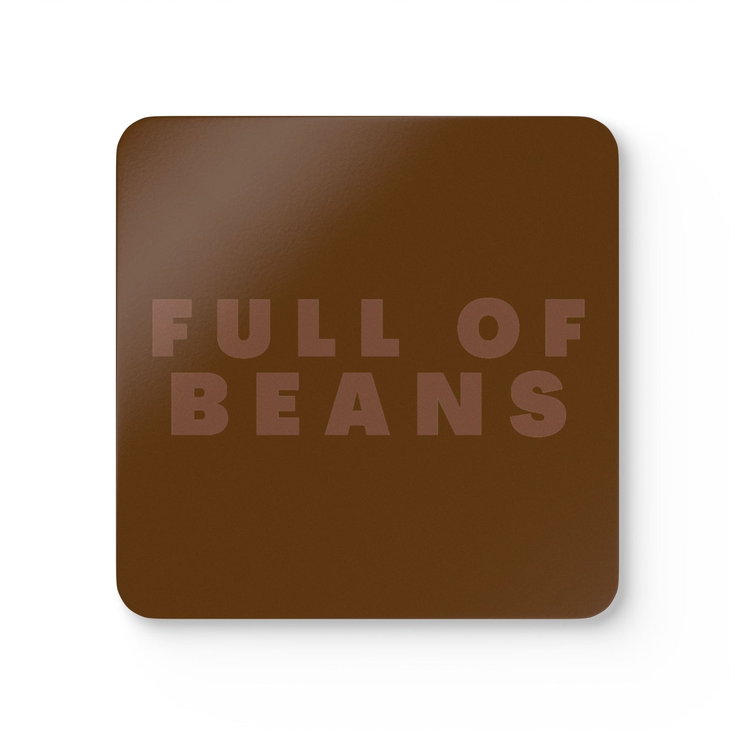 Full Of Beans Corkwood Coaster Set