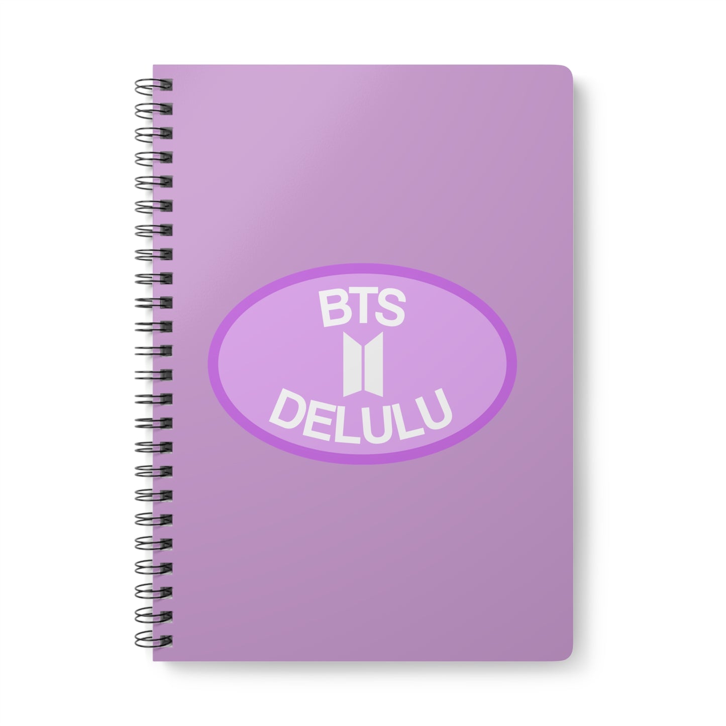 BTS Delulu Wirobound Softcover Notebook, A5