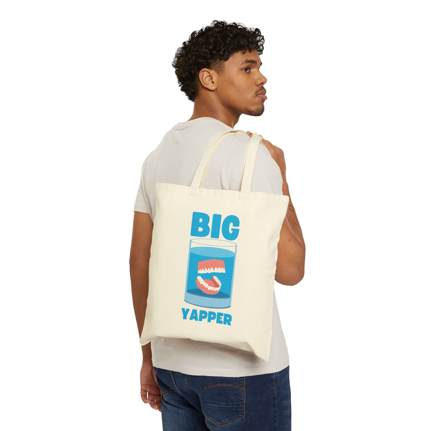 Big Yapper Cotton Canvas Tote Bag