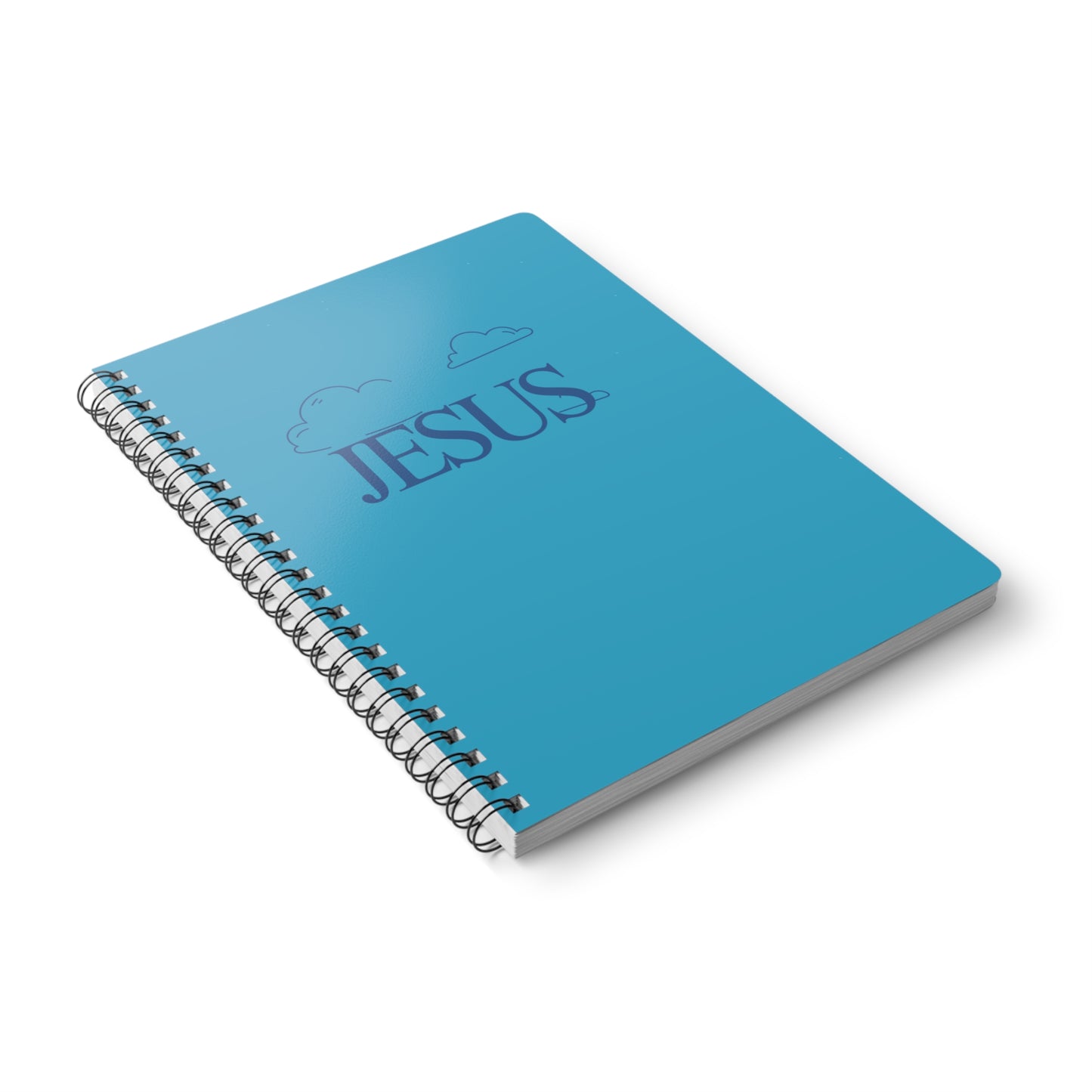 Jesus (Cloud) Wirobound Softcover Notebook, A5