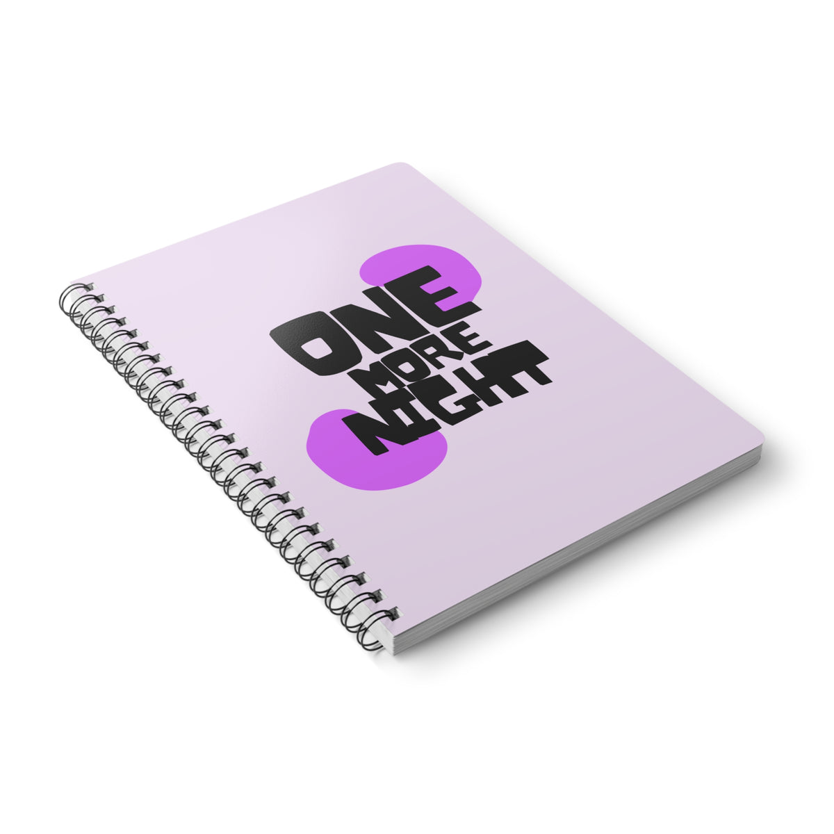 One More Night BTS Wirobound Softcover Notebook, A5