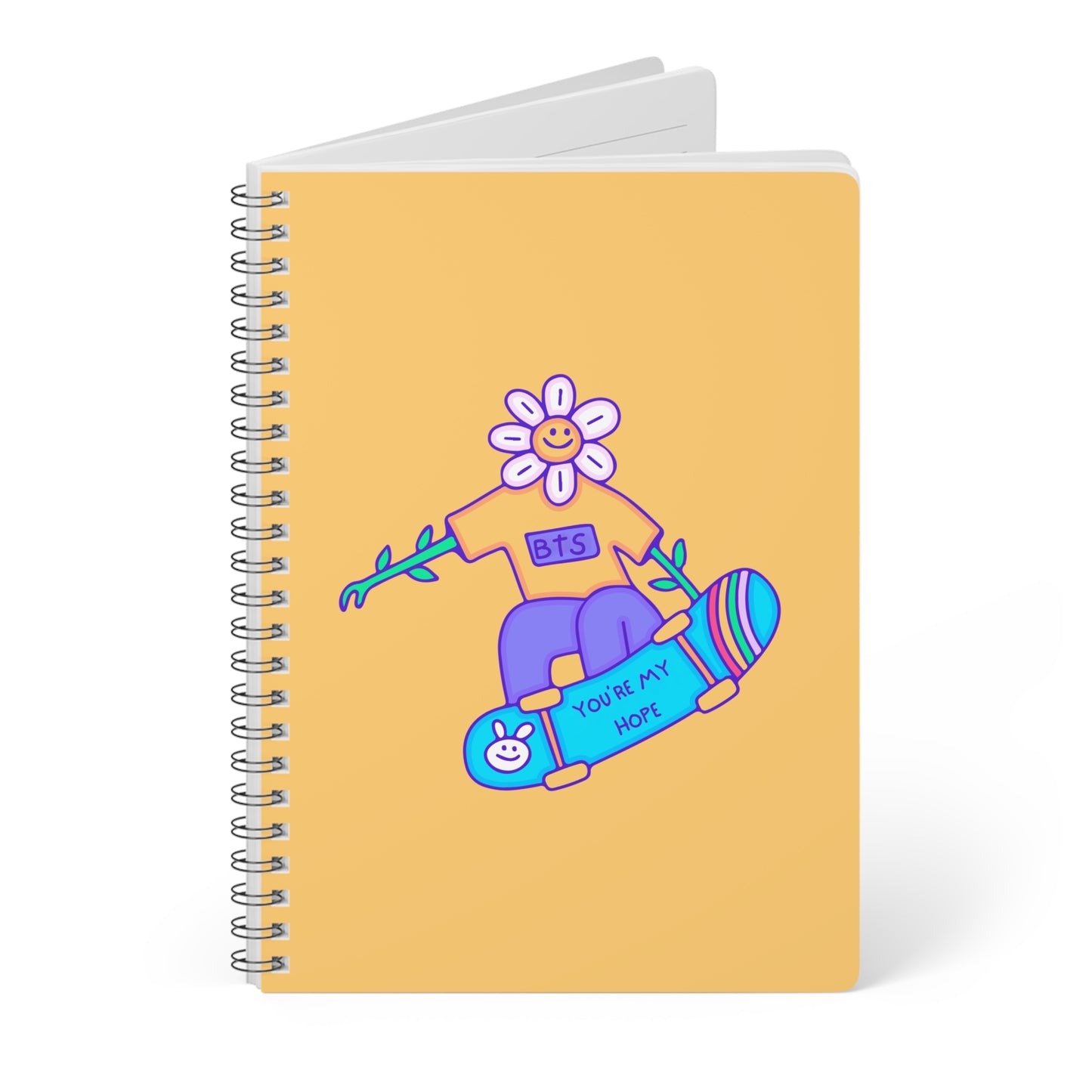 You're My Hope (Skater) Wirobound Softcover Notebook, A5