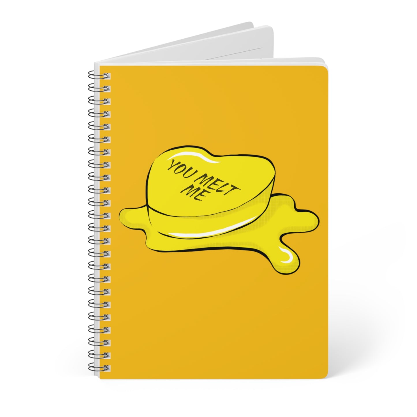 You Melt Me (Butter) Wirobound Softcover Notebook, A5