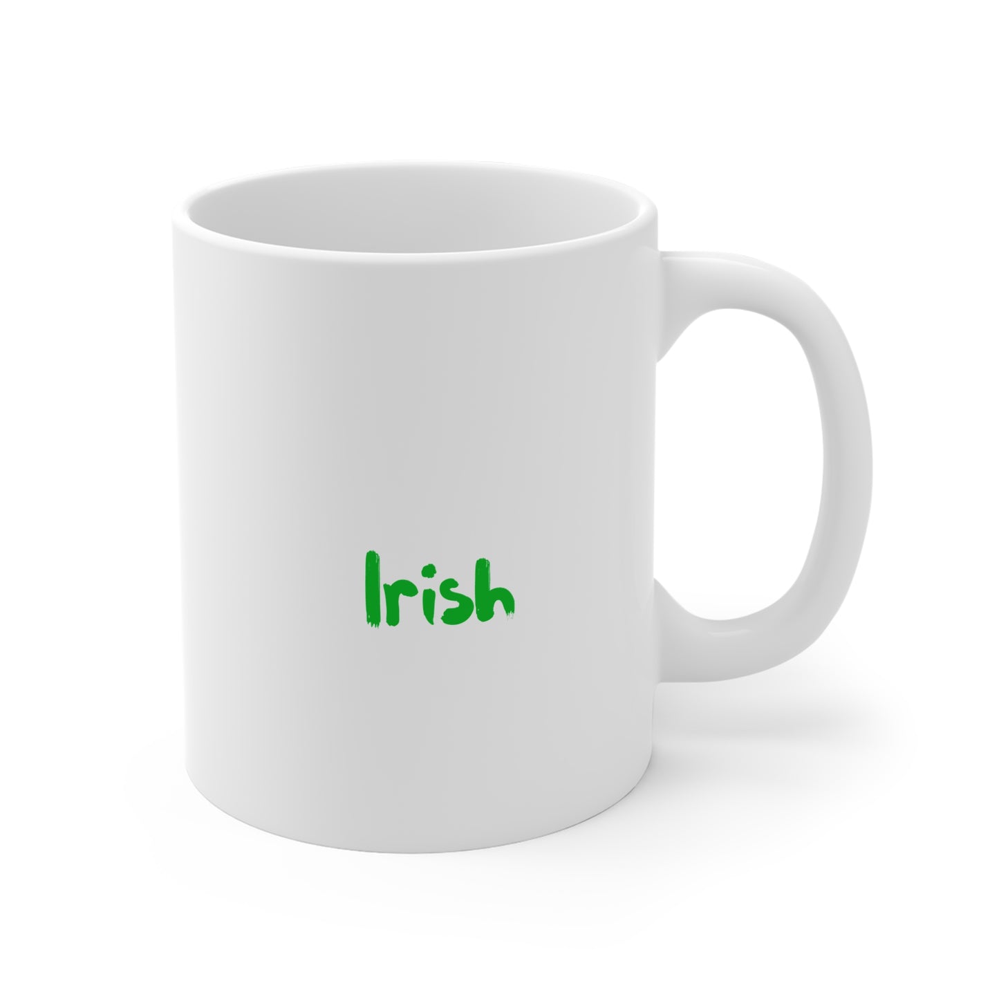 Irish 11oz White Mug