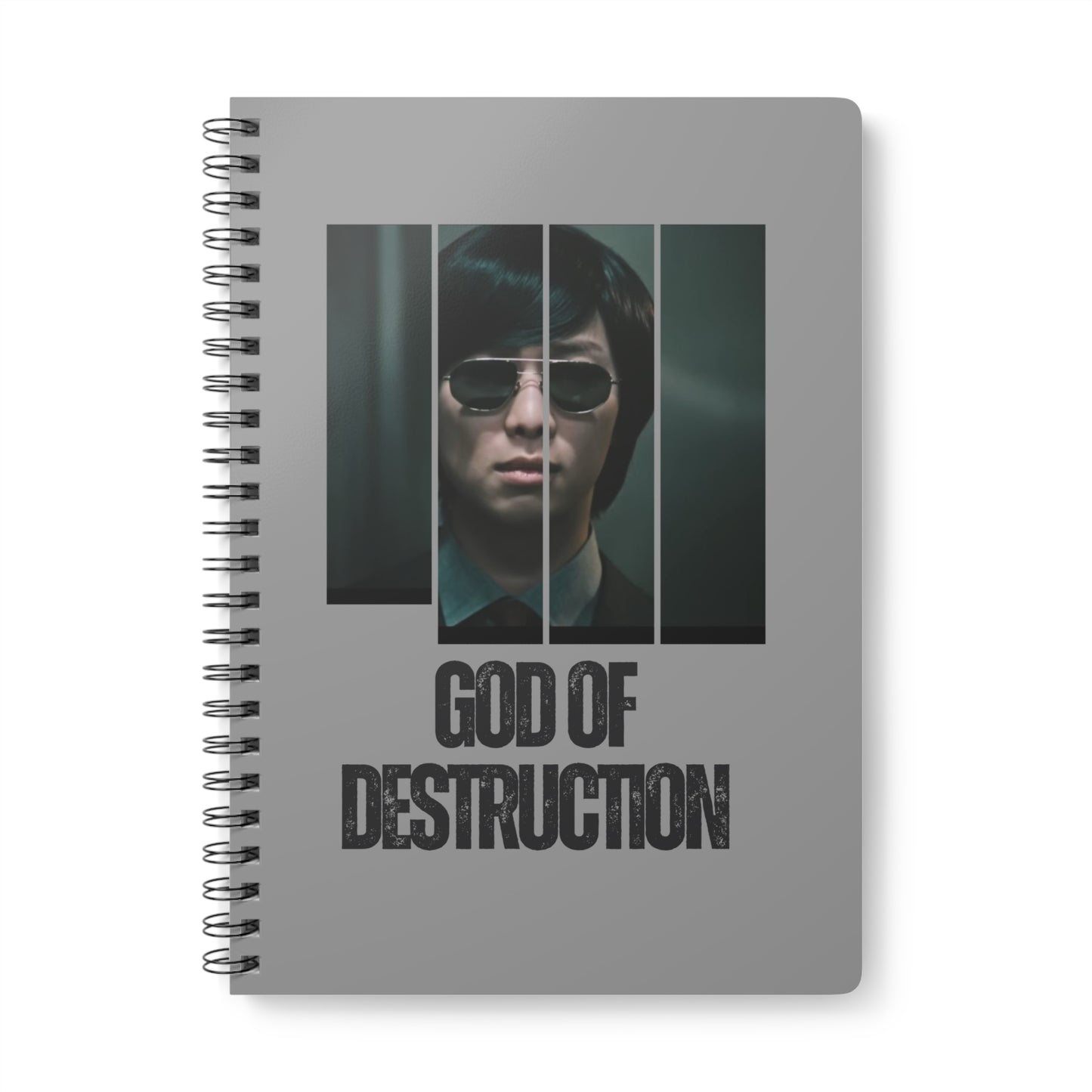 God Of Destruction (Namjoon) Wirobound Softcover Notebook, A5