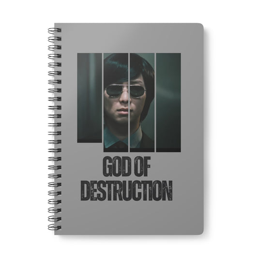 God Of Destruction (Namjoon) Wirobound Softcover Notebook, A5