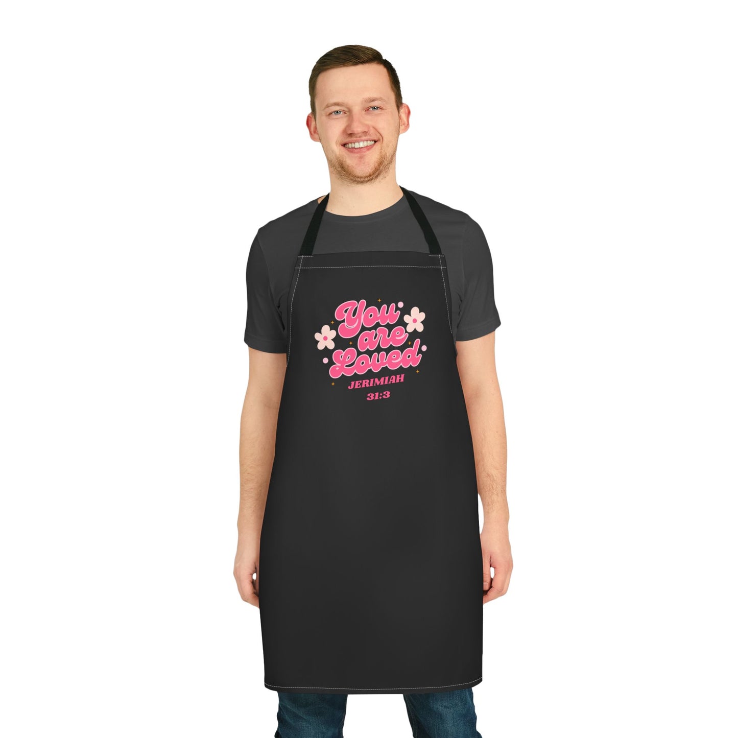You Are Loved Apron, 5-Color Straps