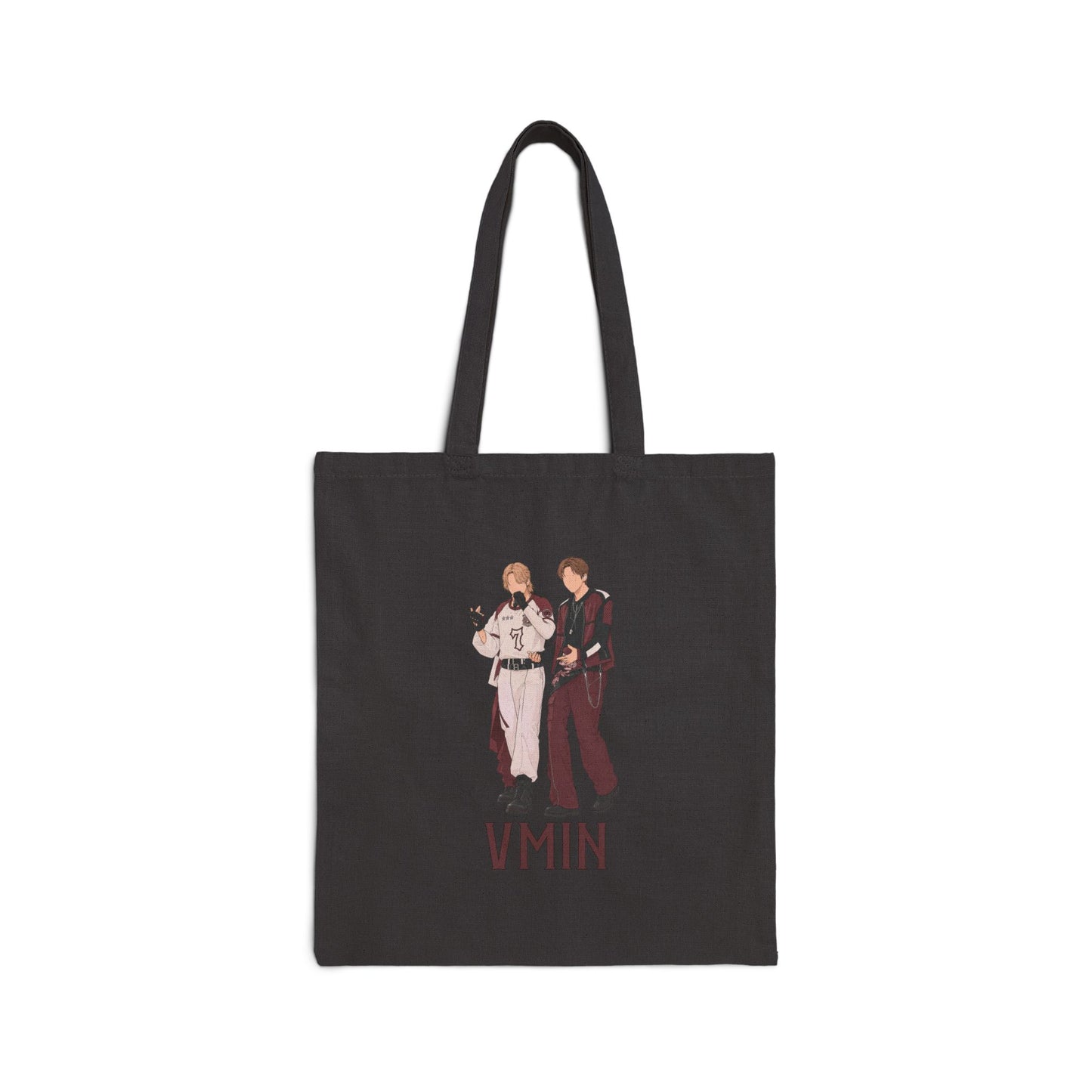 VMin (Taehyung & Jimin BTS World Cup) Cotton Canvas Tote Bag