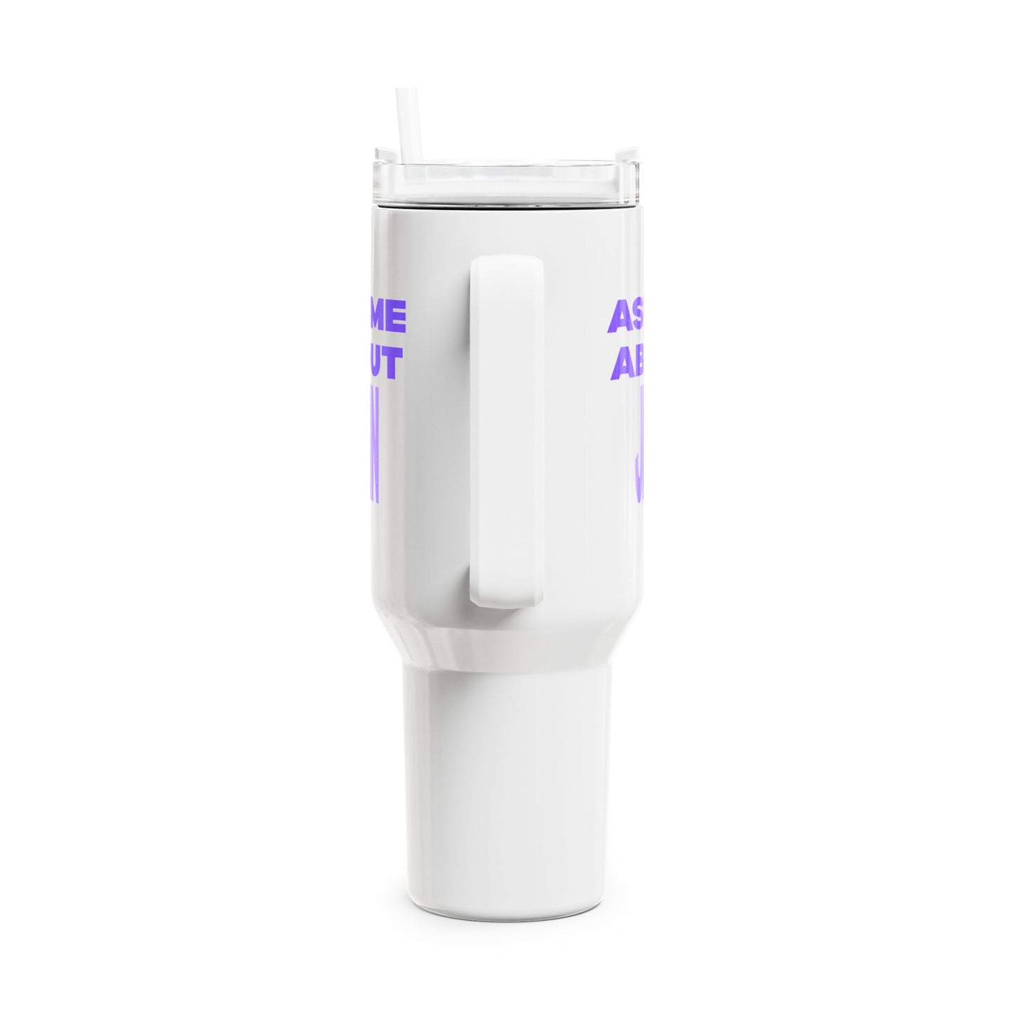 Ask Me About Jimin Tumbler, 40oz