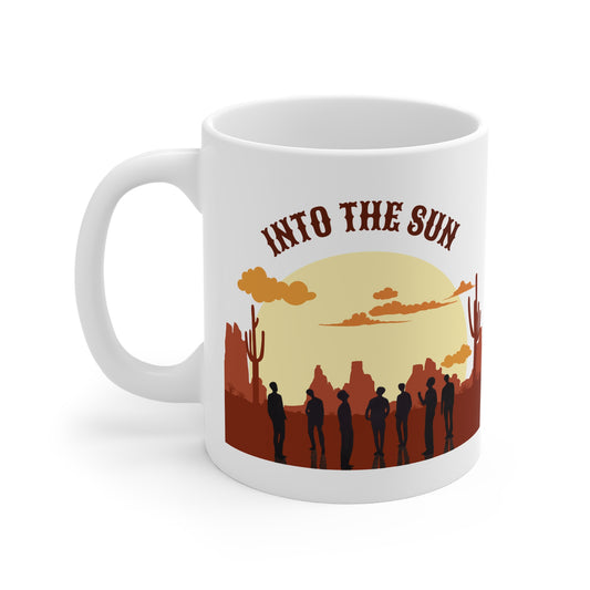 Into The Sun BTS (Horizon) 11oz White Mug