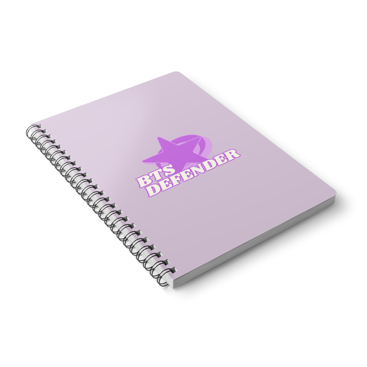 BTS Defender Wirobound Softcover Notebook, A5