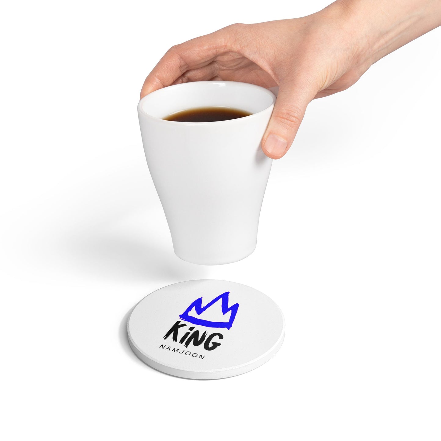 King Namjoon Ceramic Coaster