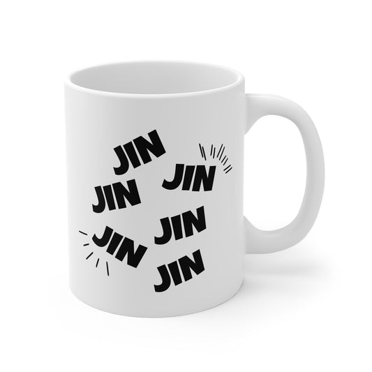 Jin 11oz White Mug
