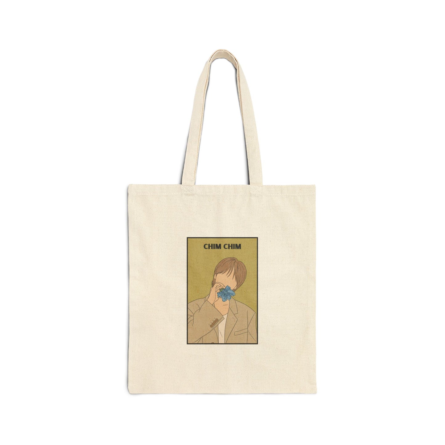 Chim Chim (Jimin) Cotton Canvas Tote Bag