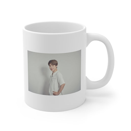 Jimin Portrait 11oz White Mug