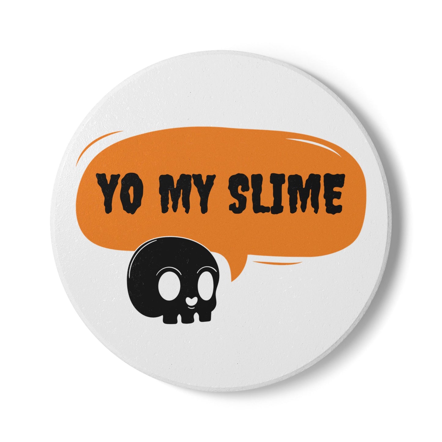 Yo My Slime Ceramic Coaster
