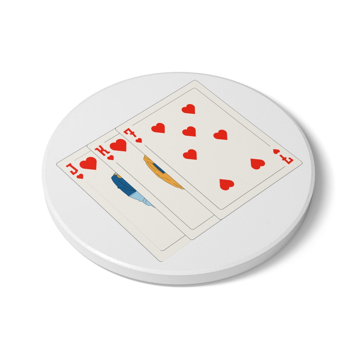 JK7 (Jungkook) Ceramic Coaster