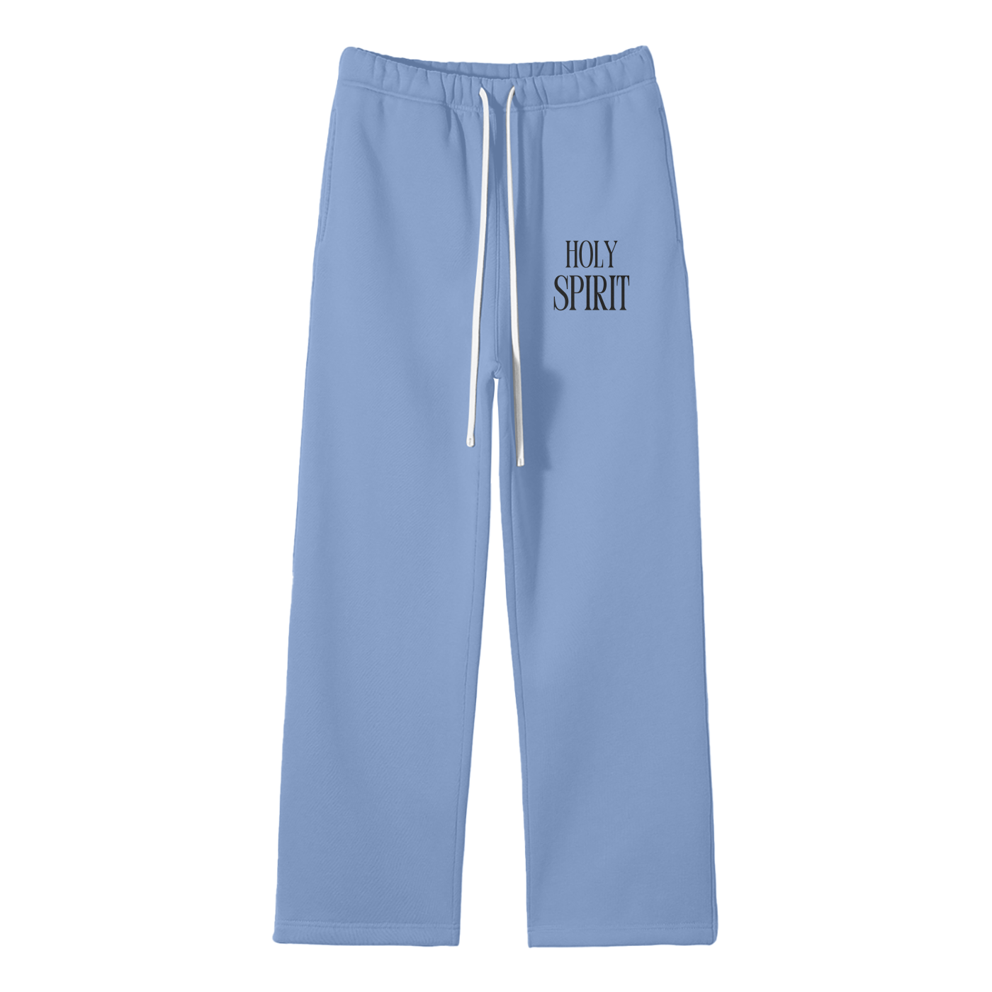 Holy Spirit Streetwear Fleece Straight Leg Pants