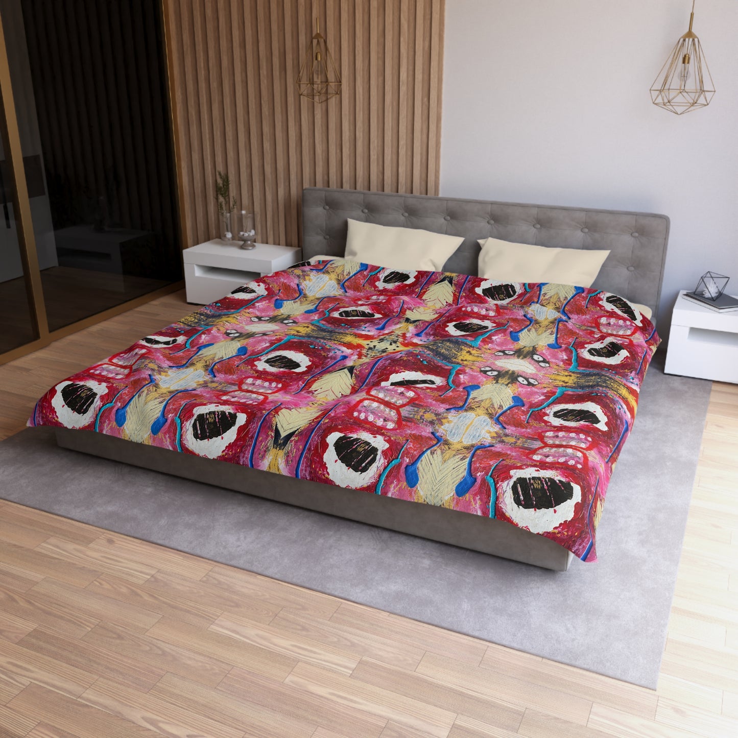 I Sore Microfiber Duvet Cover