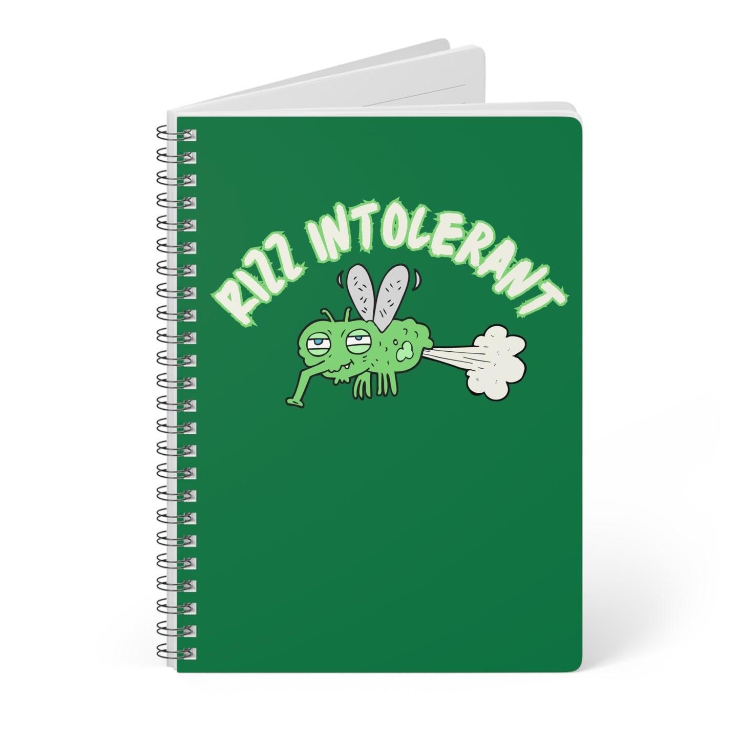 Rizz Intolerant (2) Wirobound Softcover Notebook, A5