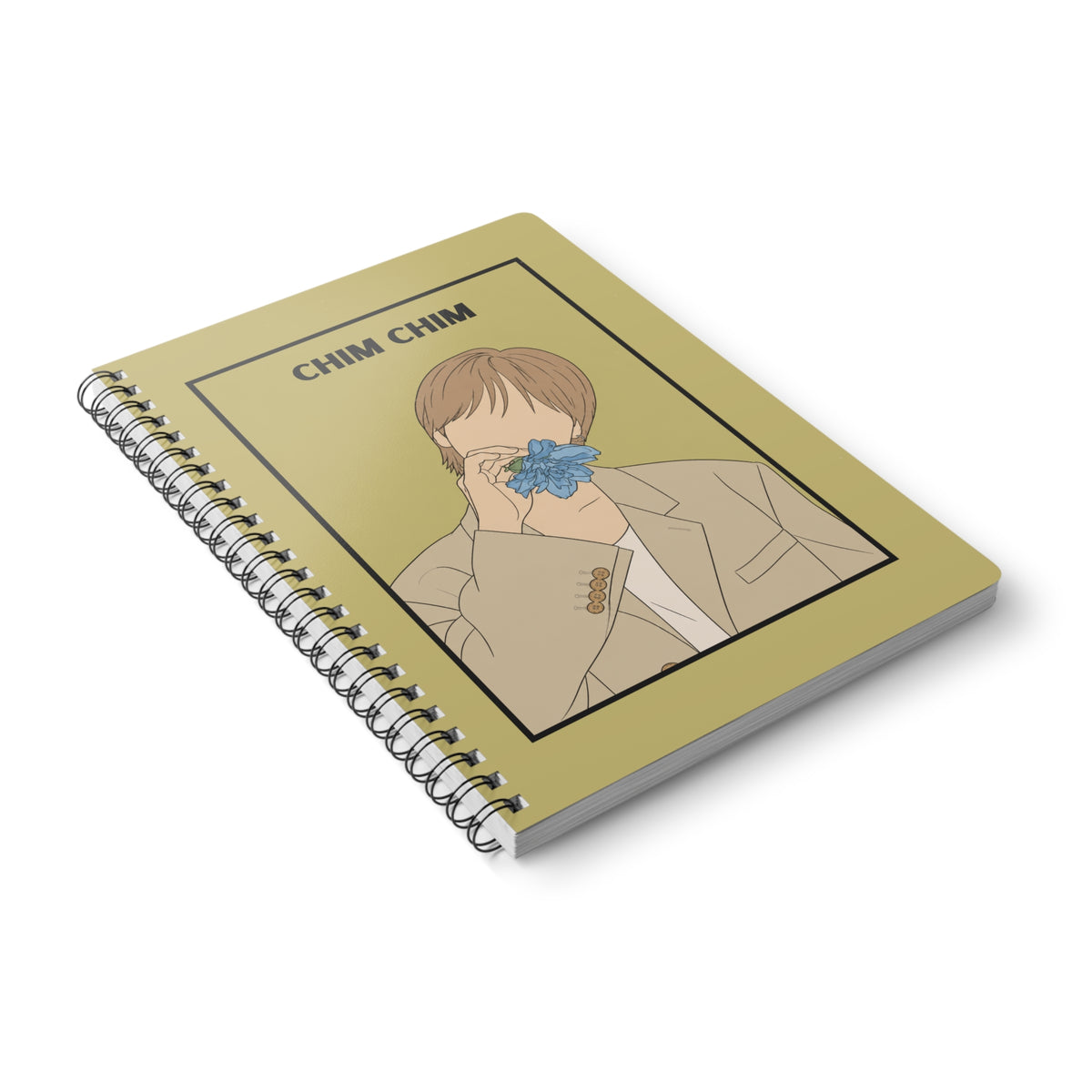 Chim Chim (Jimin) Wirobound Softcover Notebook, A5