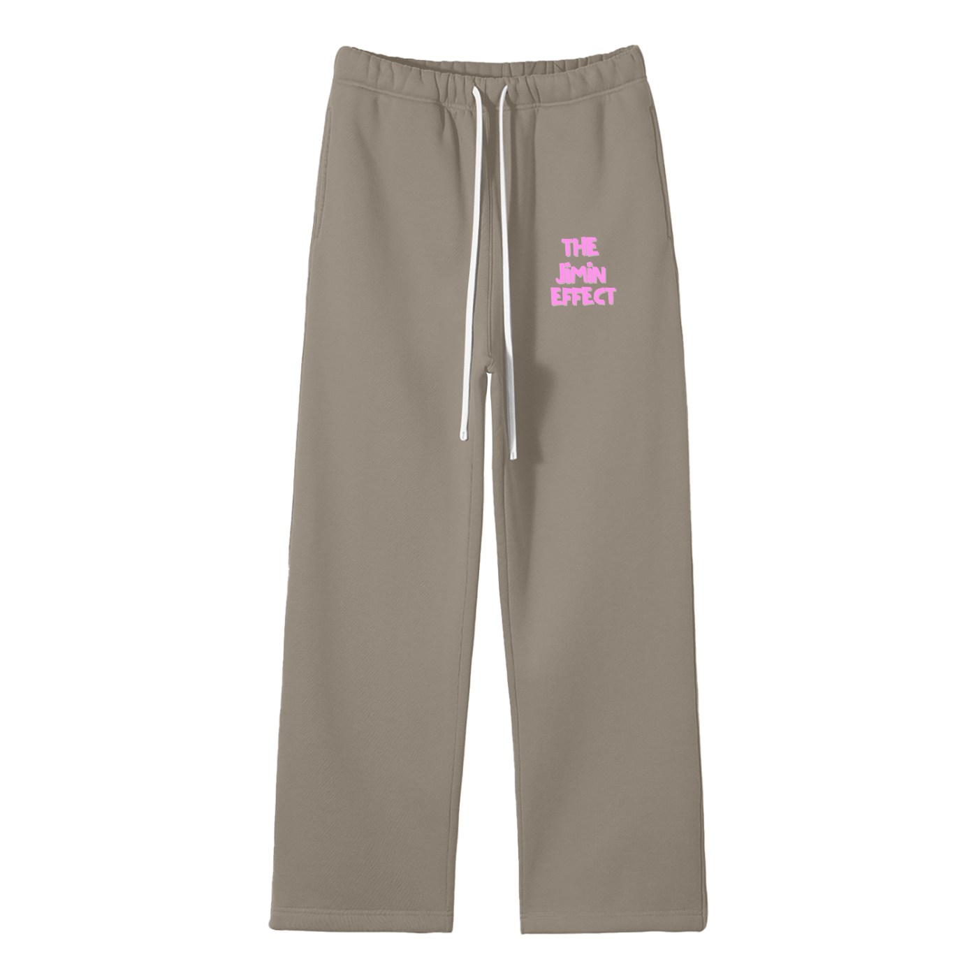 The Jimin Effect Streetwear Fleece Straight Leg Pants
