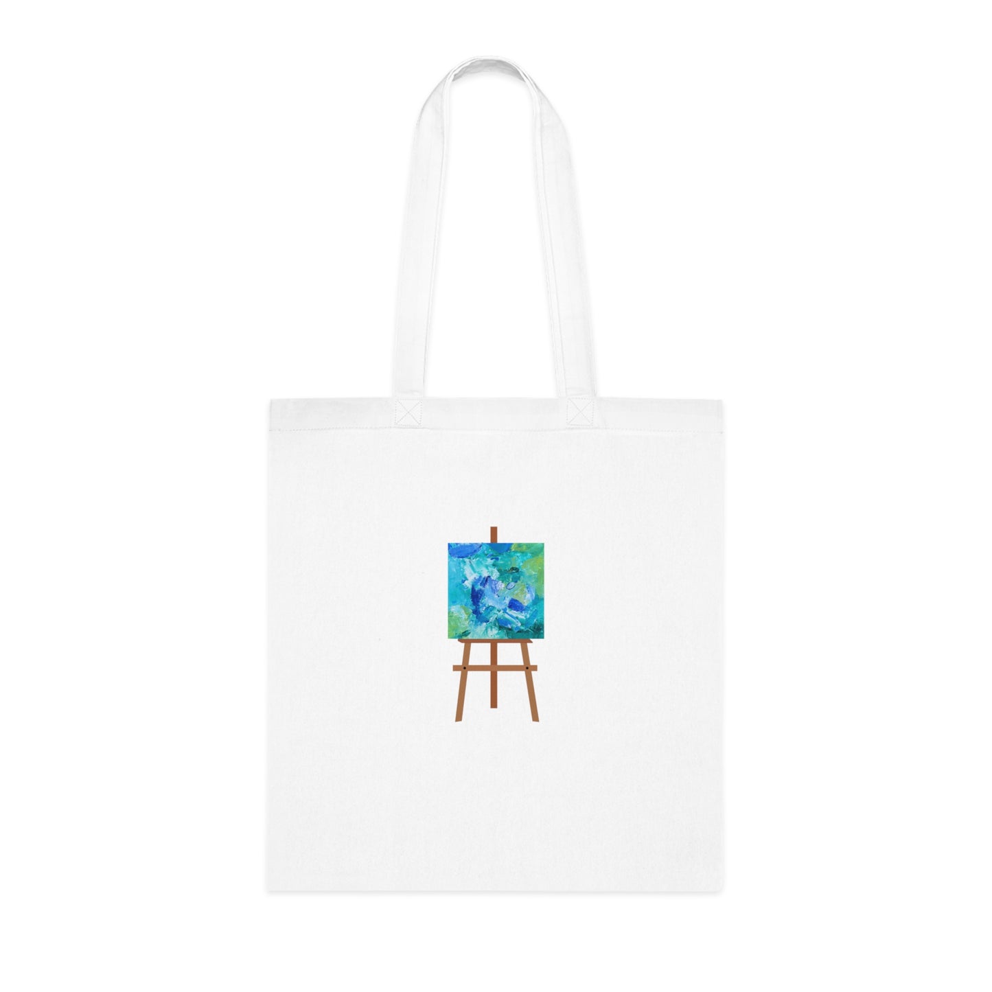 Sea Surchin' (Easel) Cotton Tote