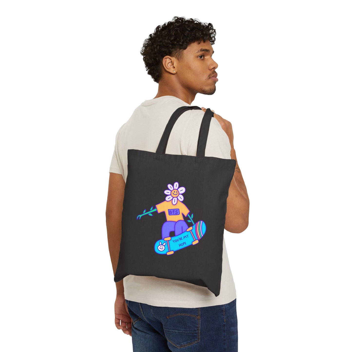You're My Hope (Skater) Cotton Canvas Tote Bag