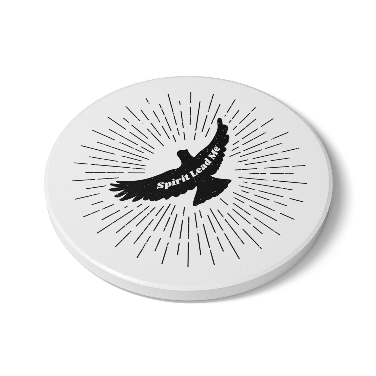 Spirit Lead Me (1) Ceramic Coaster