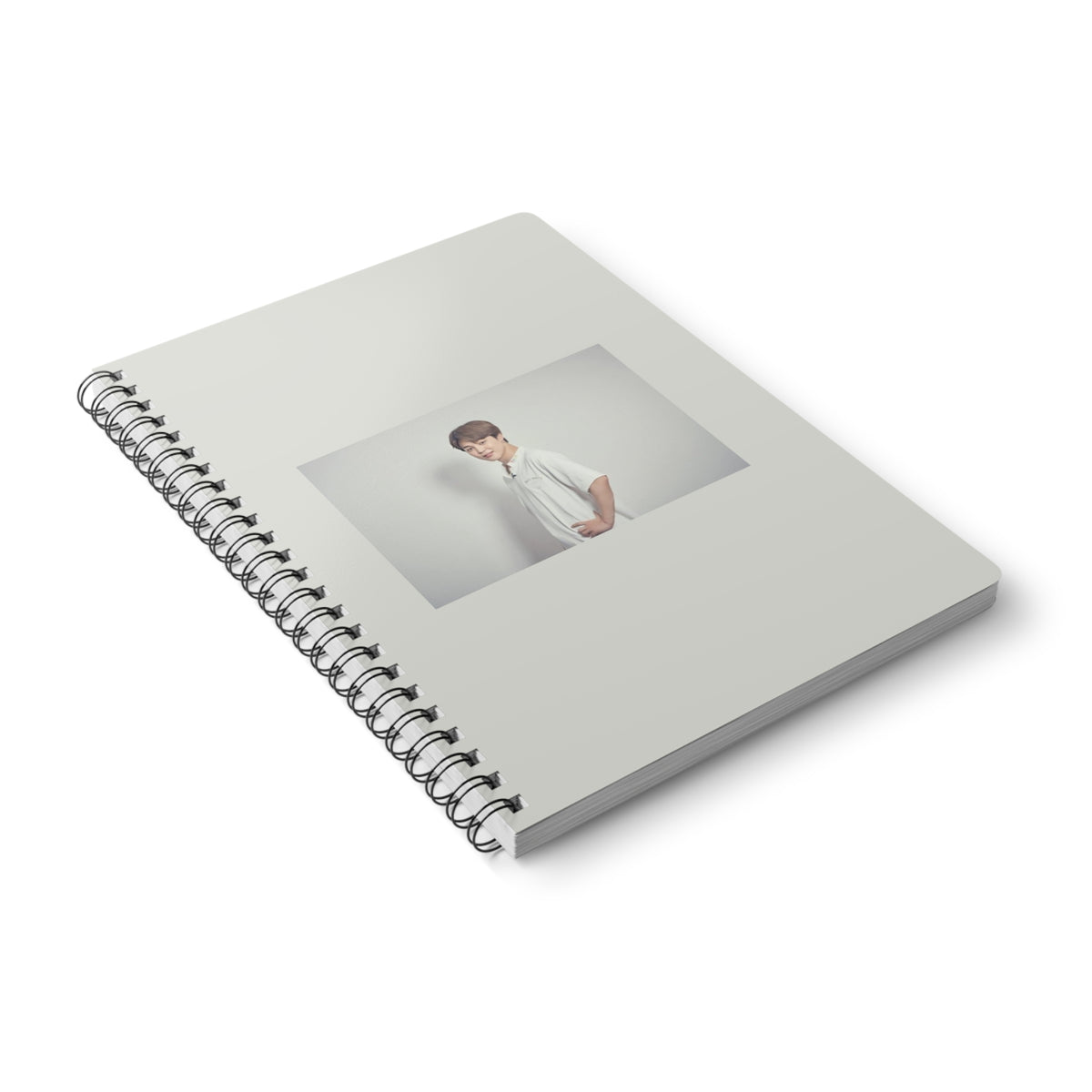 Jimin Portrait Wirobound Softcover Notebook, A5