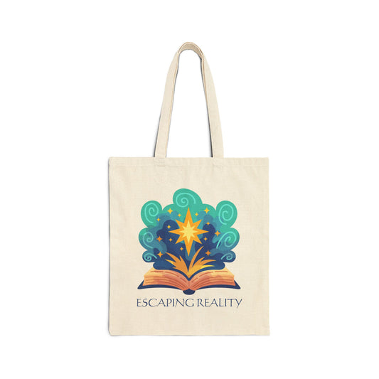 Escaping Reality (Magic) Cotton Canvas Tote Bag