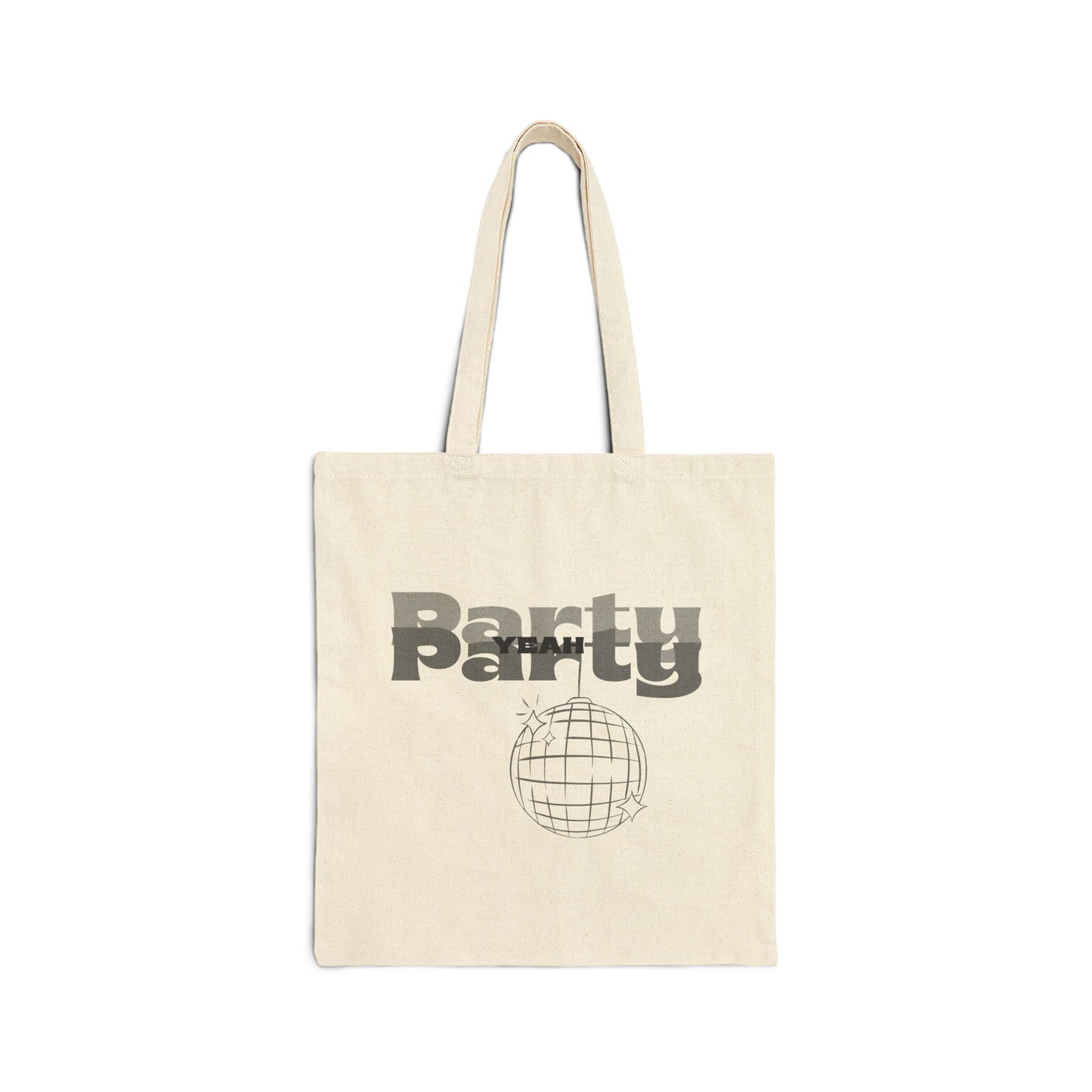 Party Party Yeah (Jungkook) Cotton Canvas Tote Bag