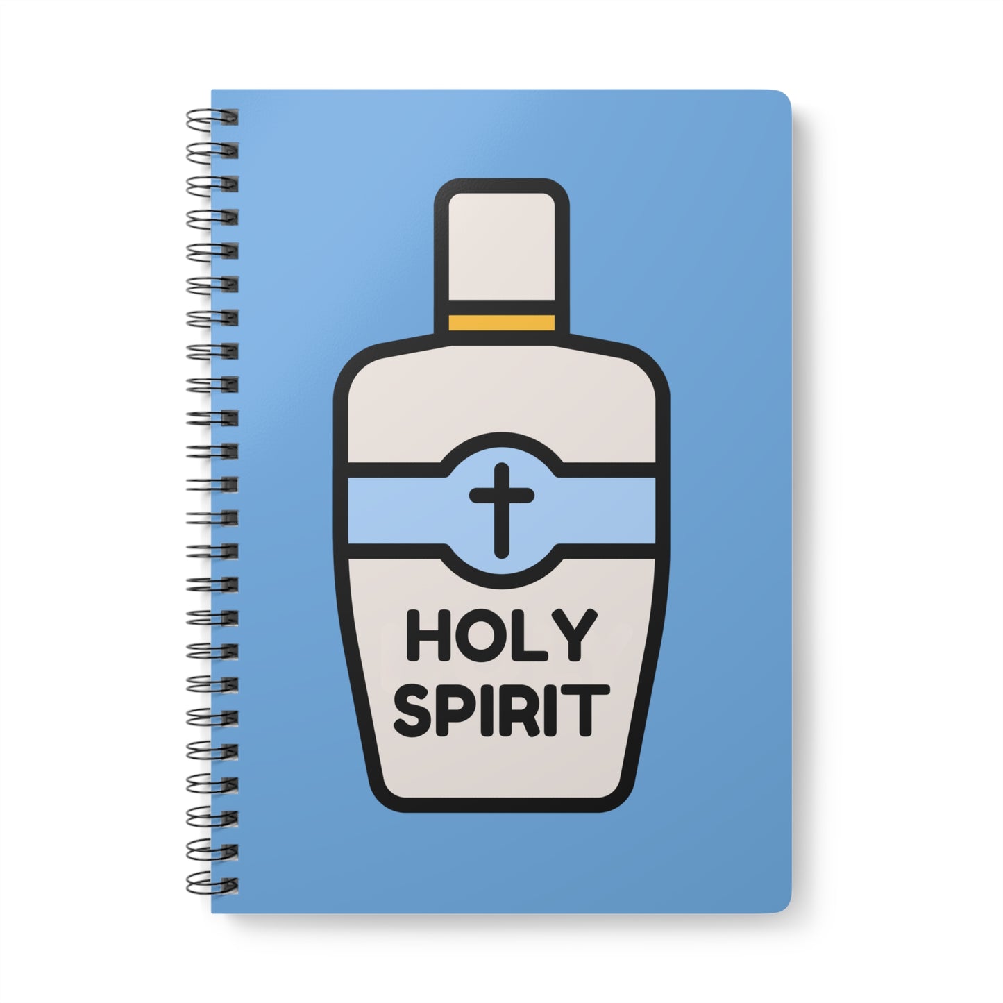 Holy Spirit (1) Wirobound Softcover Notebook, A5