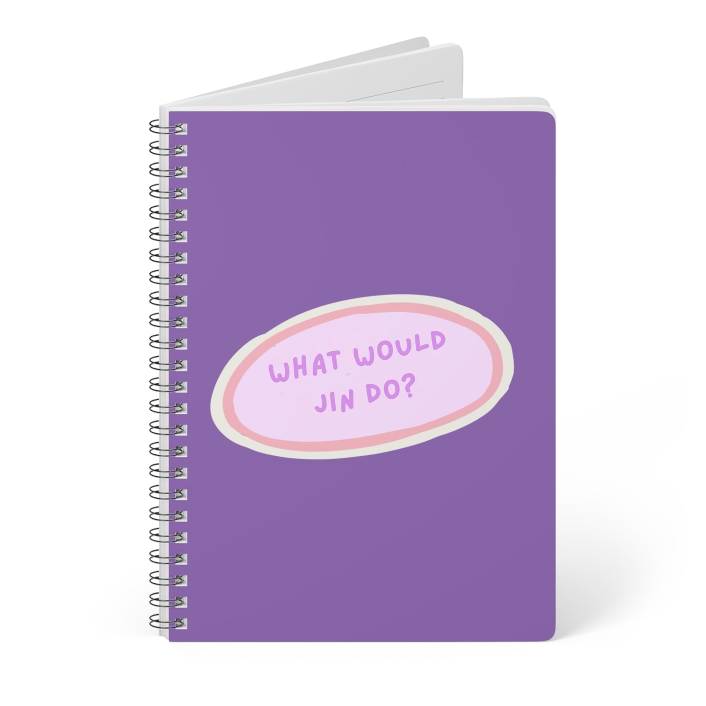 What Would Jin Do? Wirobound Softcover Notebook, A5