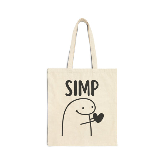 Simp Cotton Canvas Tote Bag