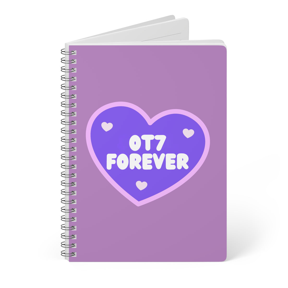 OT7 Forever Wirobound Softcover Notebook, A5