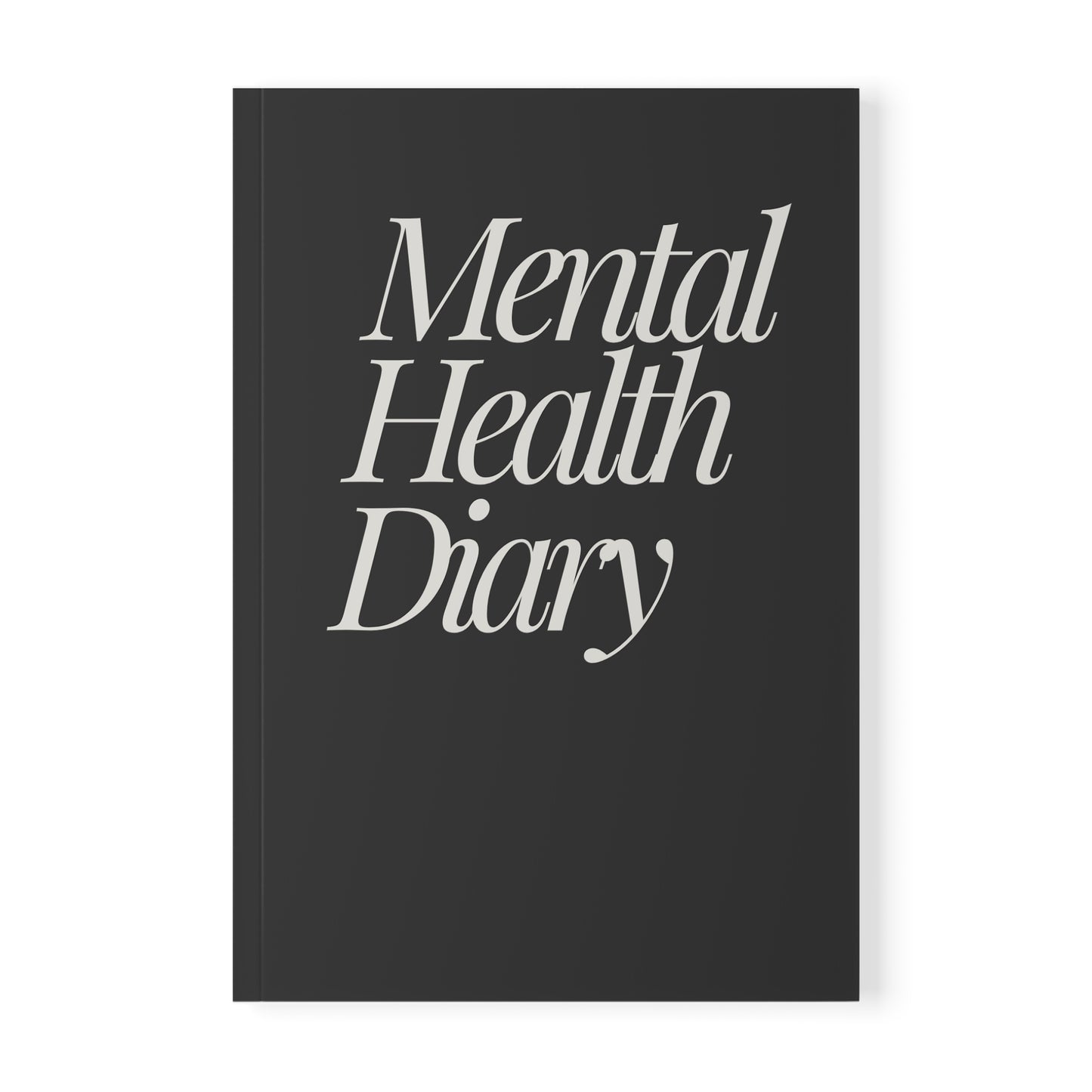 Mental Health Diary, Softcover Notebook, A5