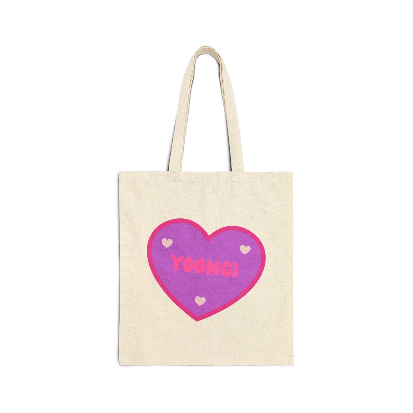 Yoongi Cotton Canvas Tote Bag