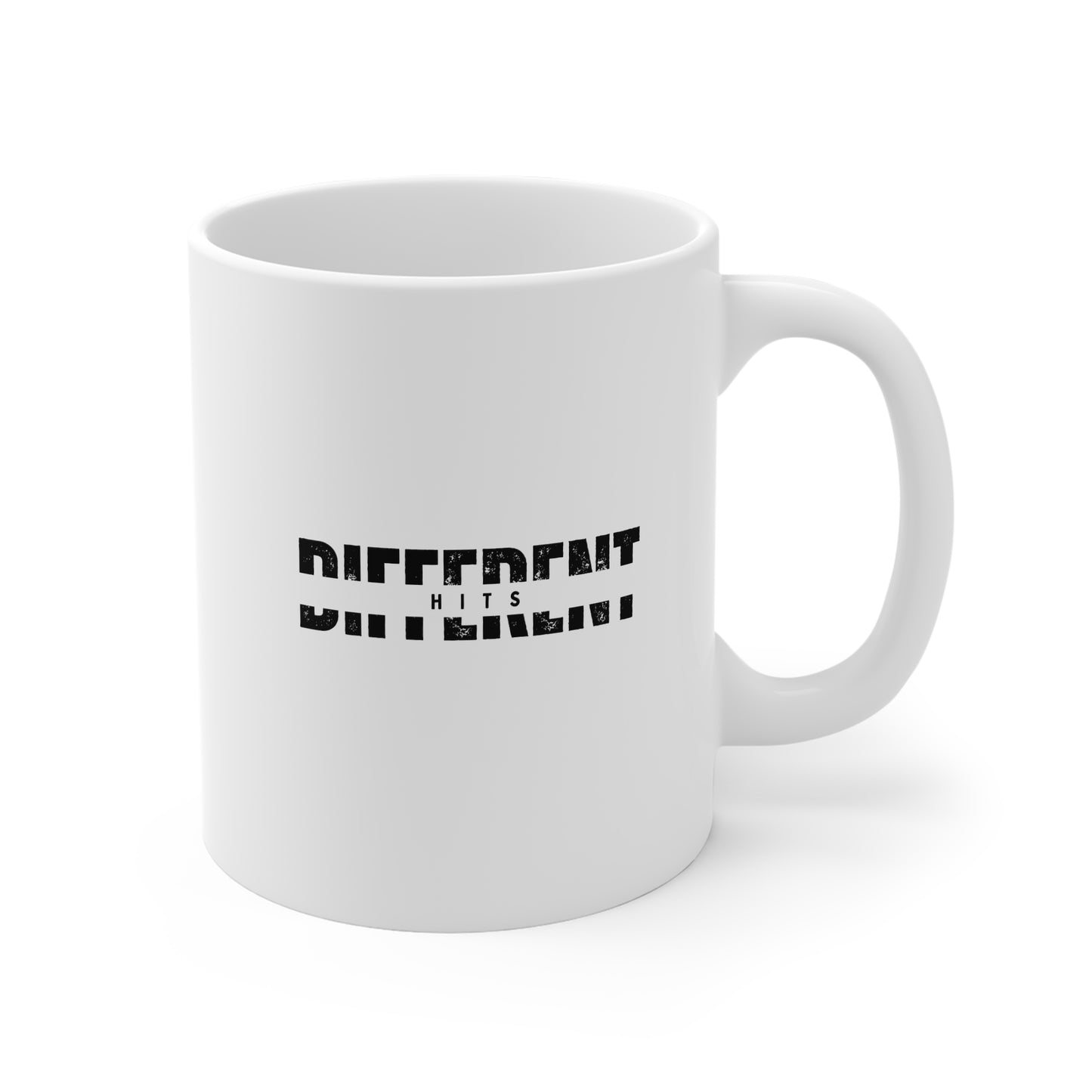 Hits Different 11oz White Mug