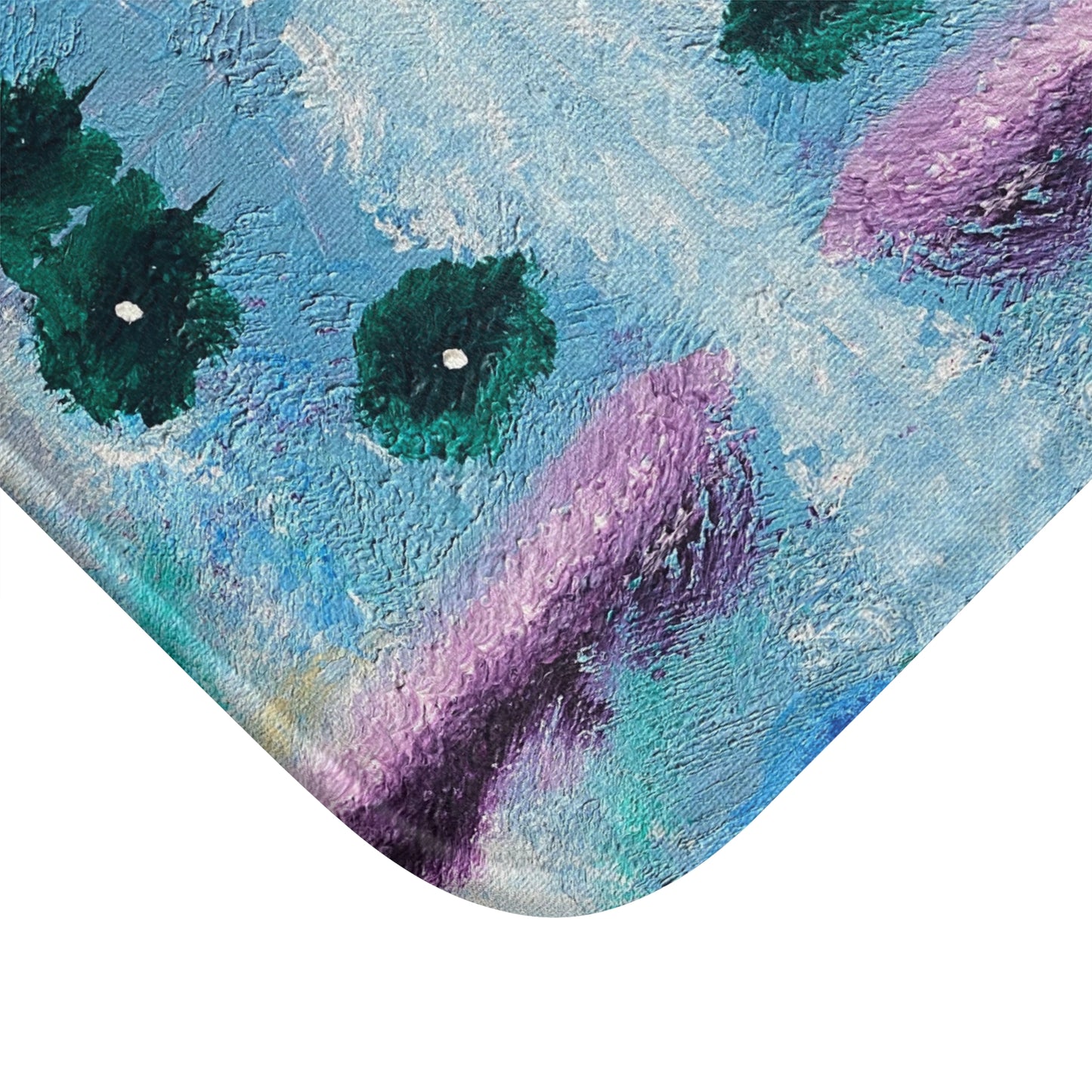 Petri Dish With An Accent Bath Mat