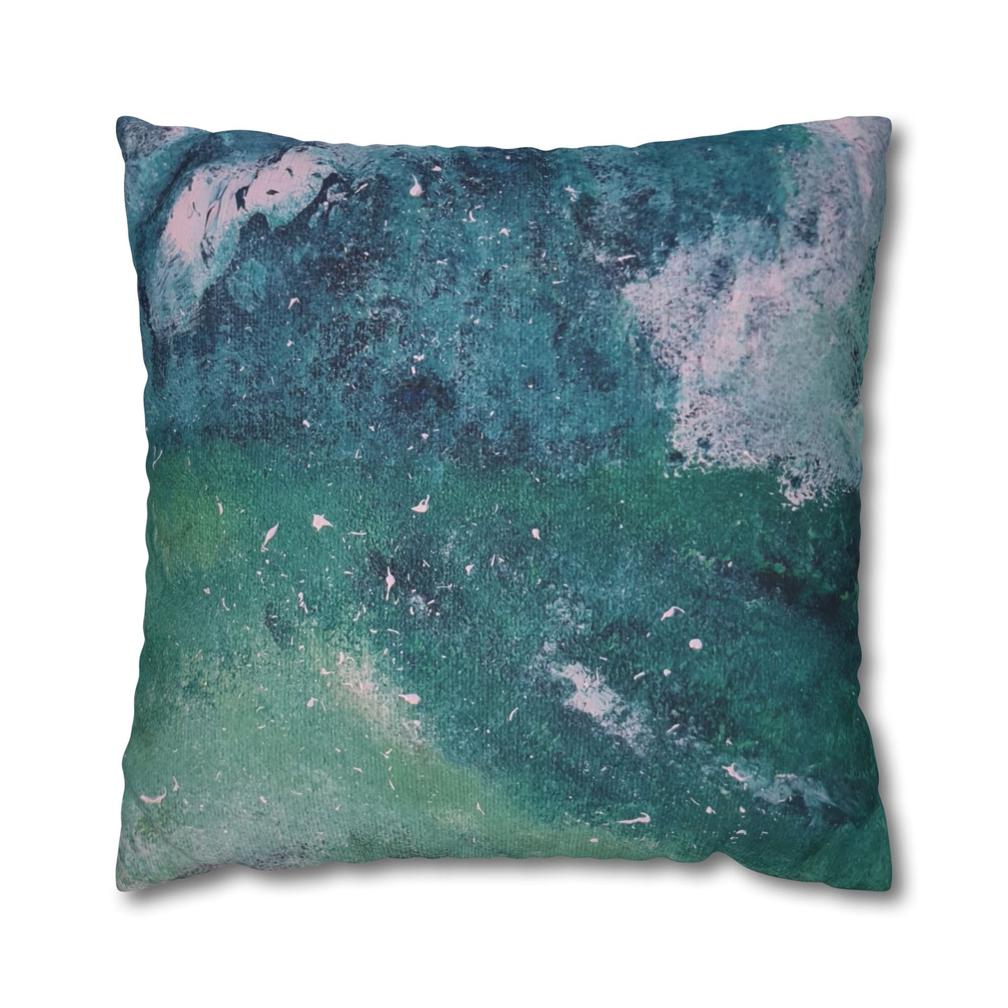 Aurora Square Poly Canvas Pillowcase