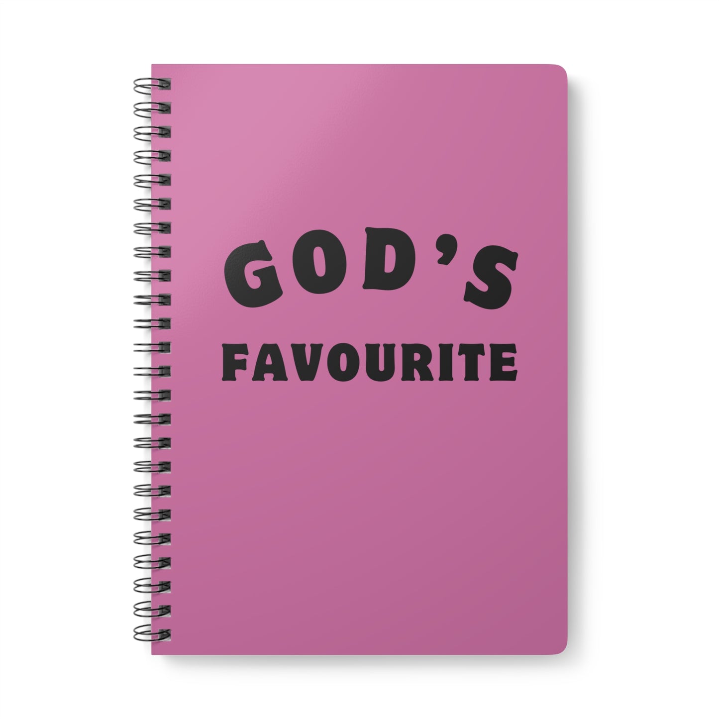 God's Favourite Wirobound Softcover Notebook, A5