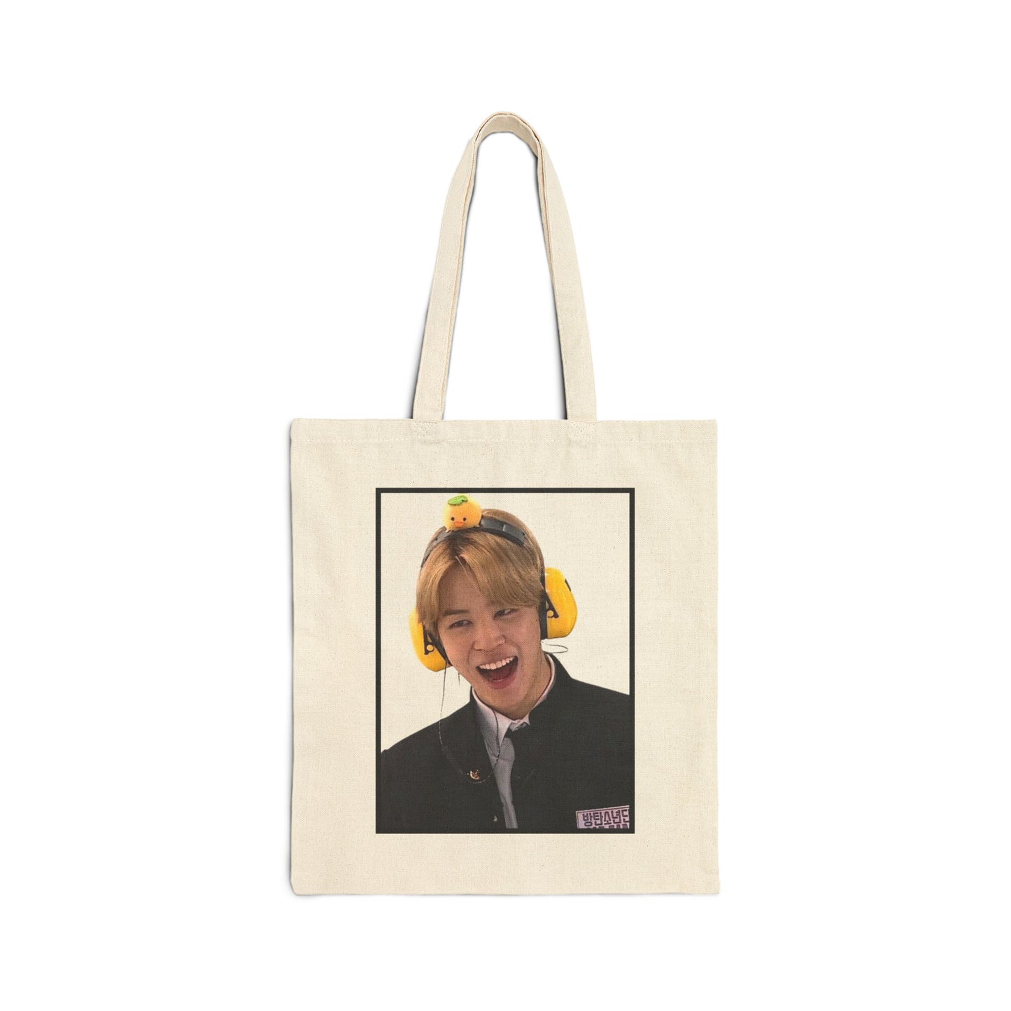 Jimin Lachimolala Cotton Canvas Tote Bag