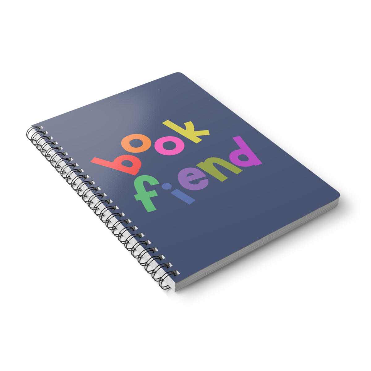 Book Fiend Wirobound Softcover Notebook, A5