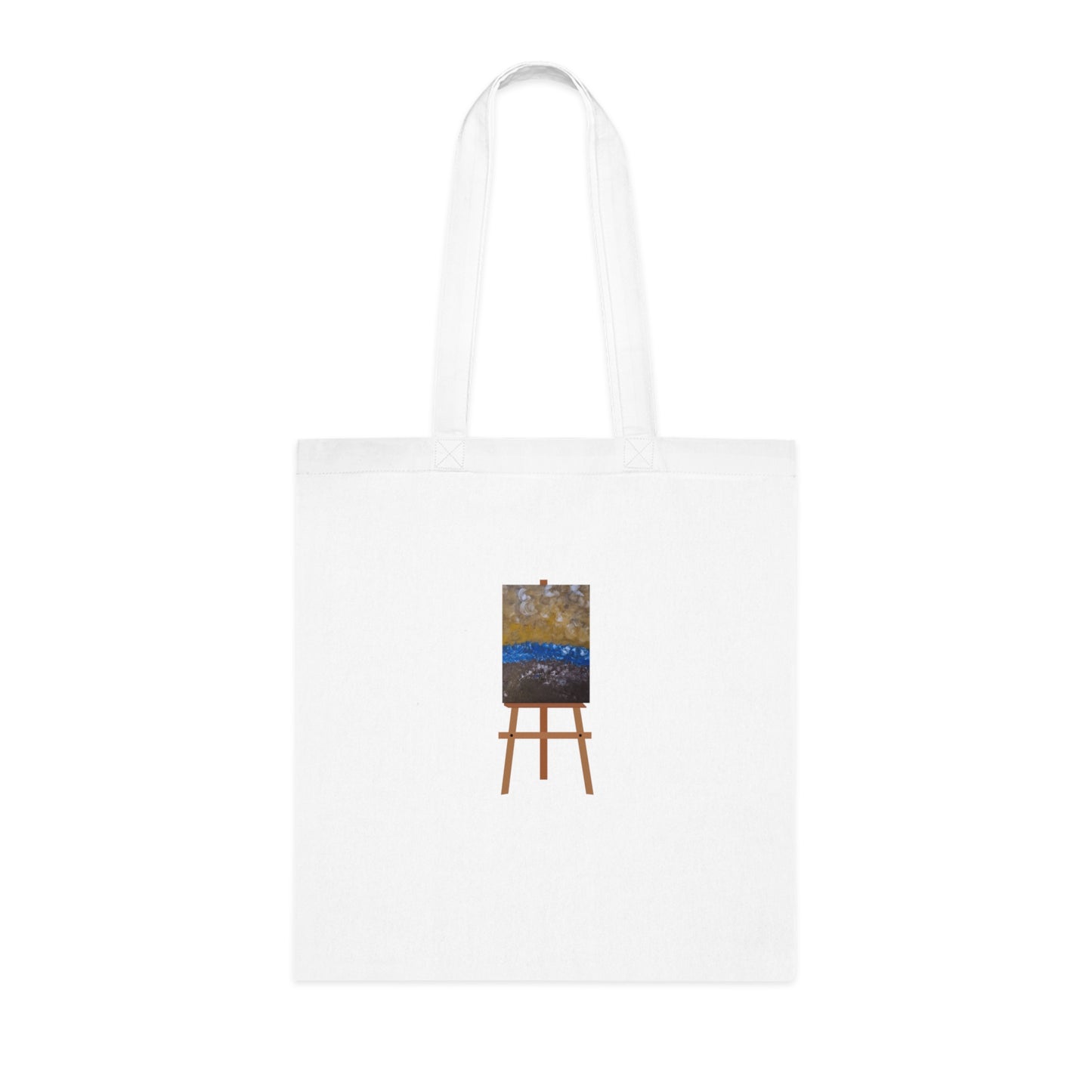 Left (Easel) Cotton Tote